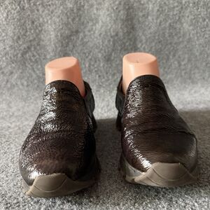 Pons Quintana 250 Slip-On Comfort Shoes Brown Leather Women's US 6.5 EU 37